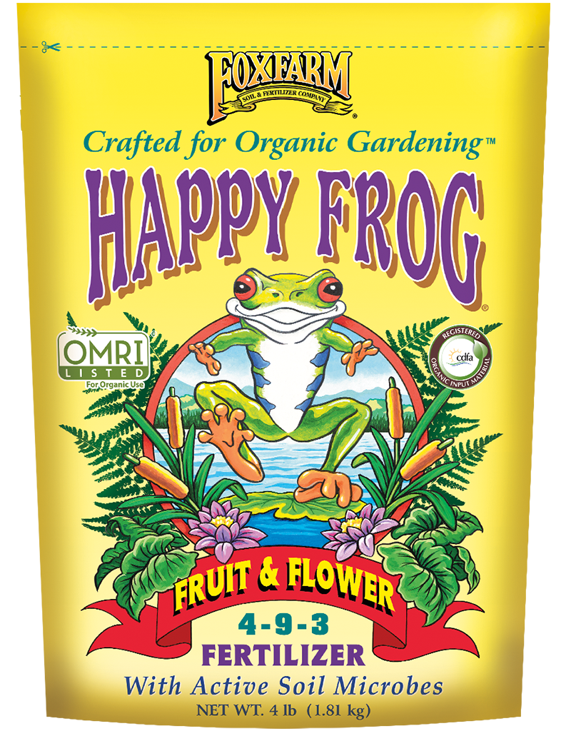 Fox Farm Happy Frog Fruit Flower Fertilizer Frost Farms Garden fox-farm-happy-frog-fruit-flower-fertilizer-frost-farms-garden