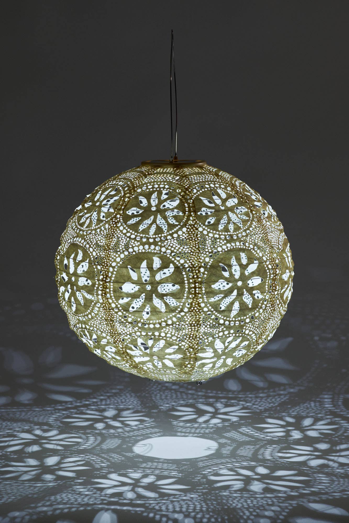 Globe solar lantern on sale